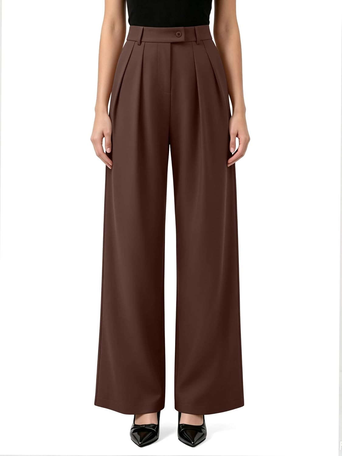 NIMIN Womens Wide Leg Work Dress Pants Business Casual Trousers | Amazon (US)