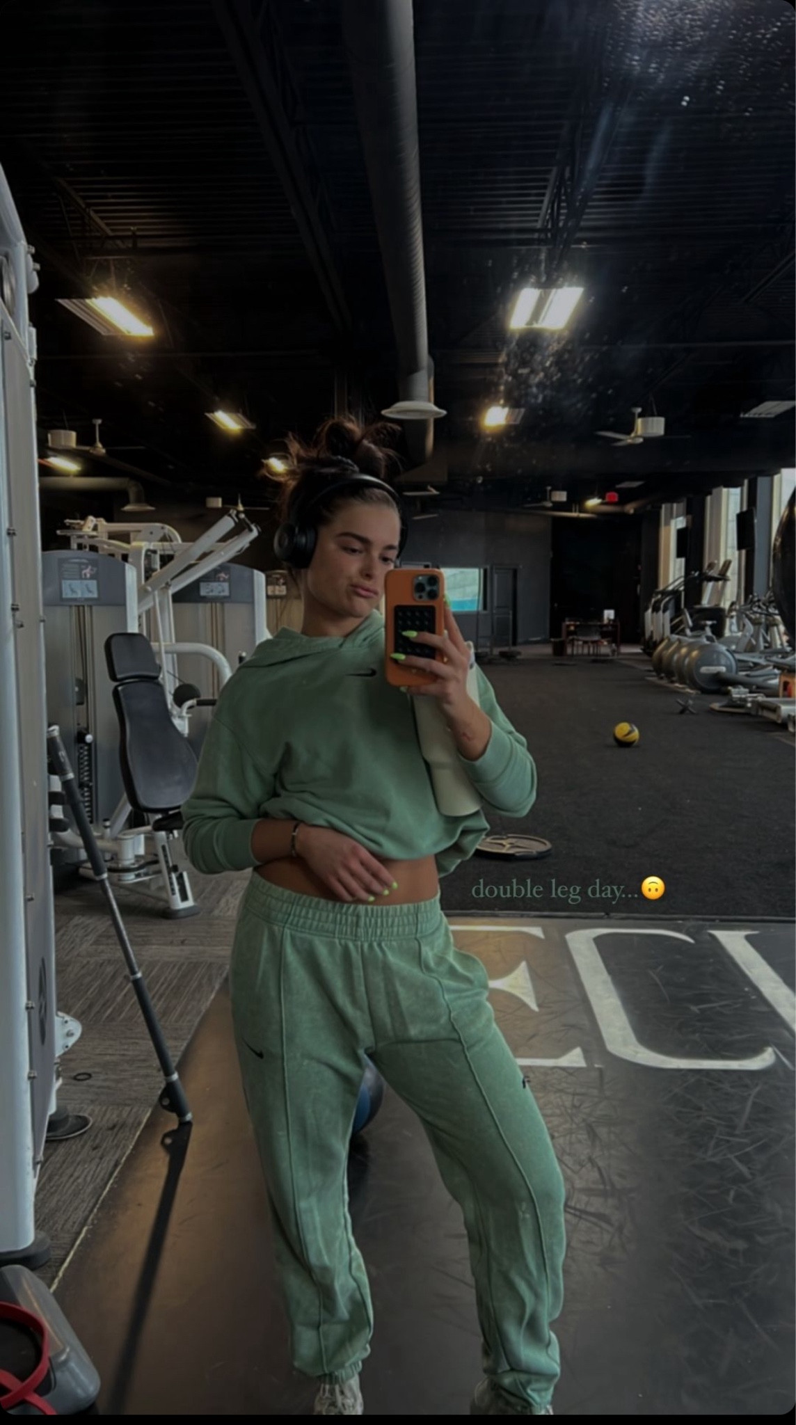 double leg day in nike