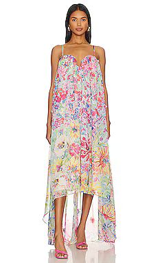 NBD Iago Gown in Floral Multi from Revolve.com | Revolve Clothing (Global)