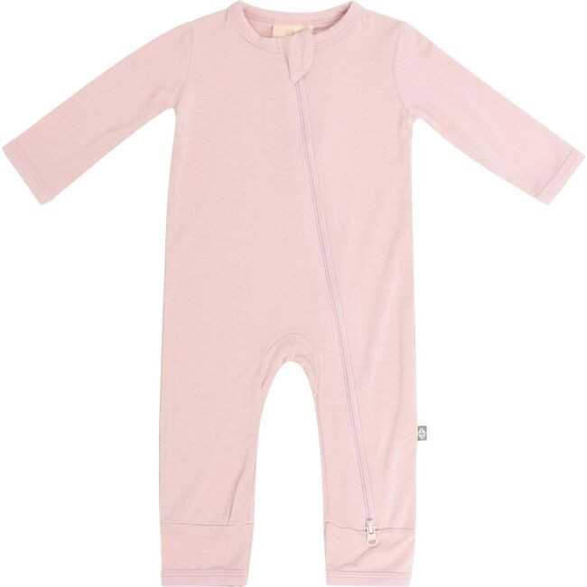 Kyte Baby | Zippered Romper, (Blush Pink, Size New Born) | Silky, Lighweight Bamboo | Maisonette | Maisonette