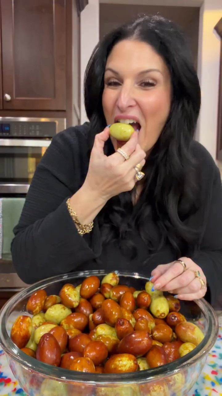 ⭐️MUKBANG⭐️ HONEY LONG JUJUBE FROM @nut.king.inc #mukbang #jujube #chinesedate #caramelapple #fall