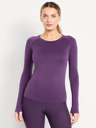 Fluid Seamless Fitted Top | Old Navy (US)