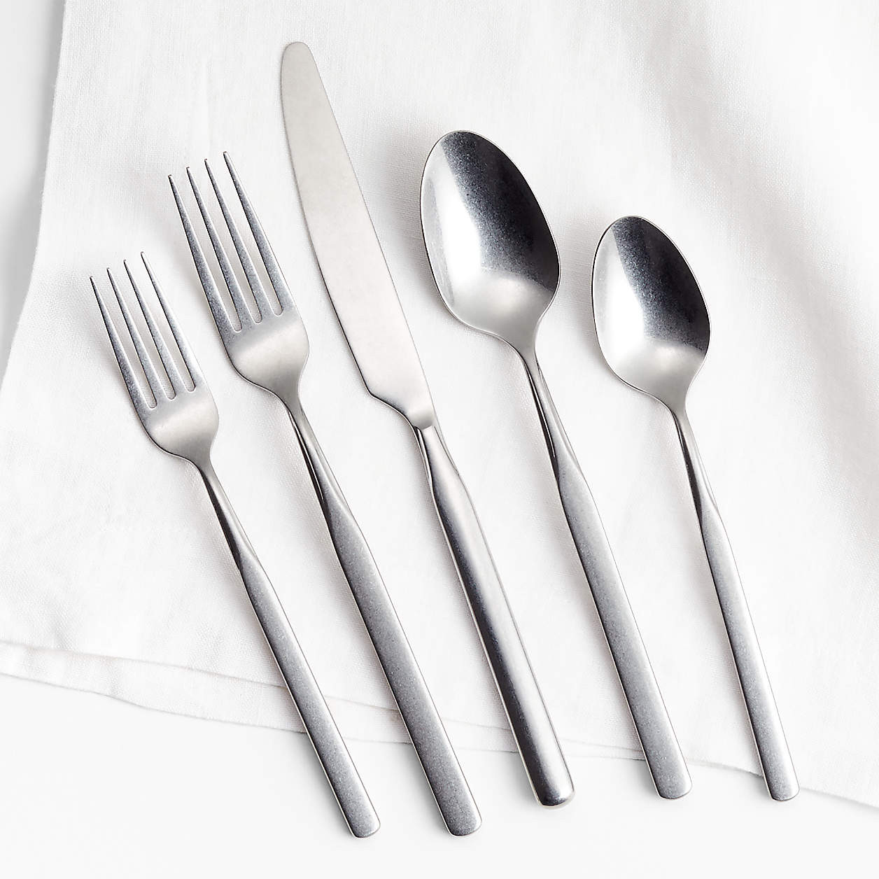 Mercer Mirror 20-Piece Flatware Set + Reviews | Crate & Barrel | Crate & Barrel