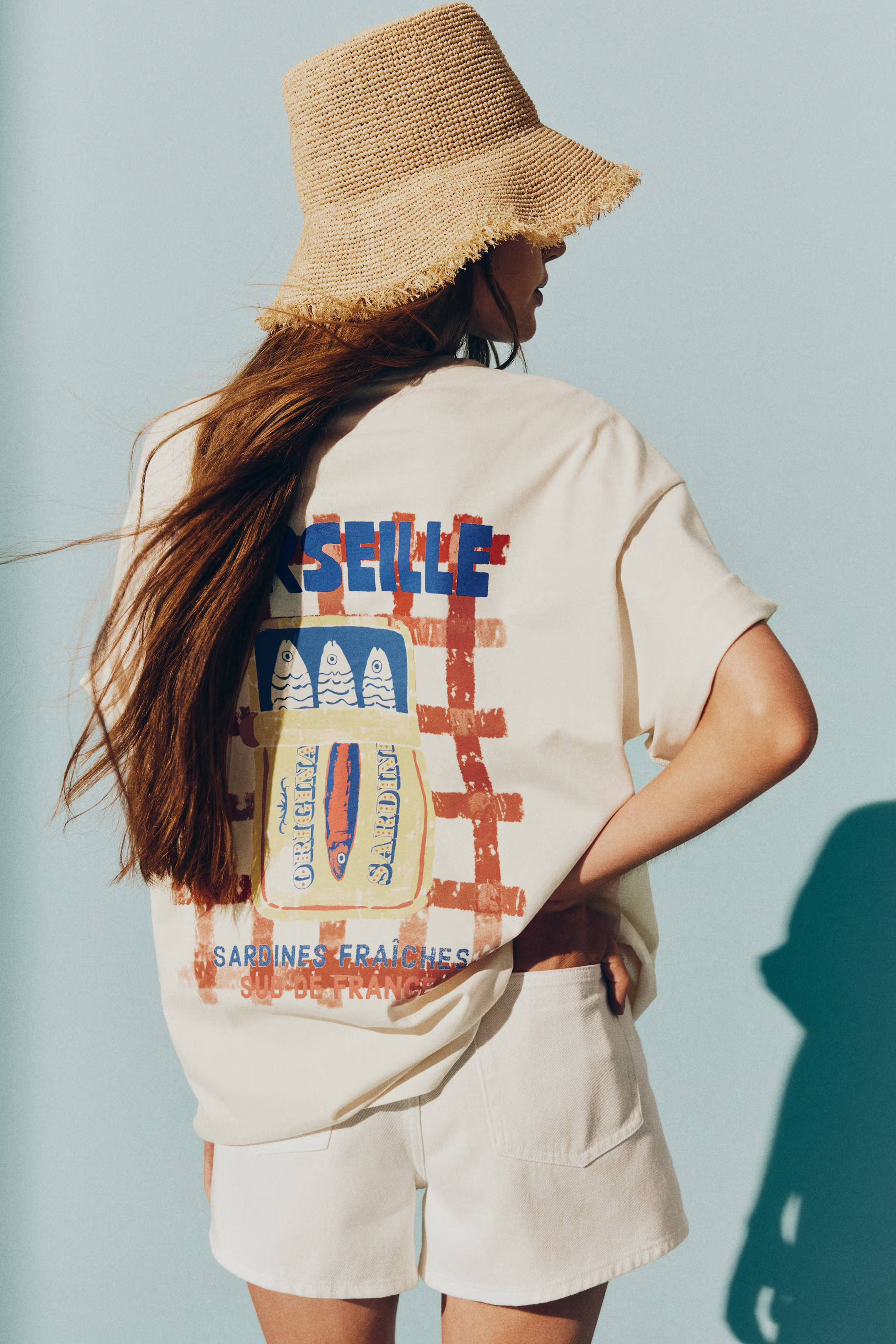 Oversized motif-detail T-shirt | H&M (UK, MY, IN, SG, PH, TW, HK)