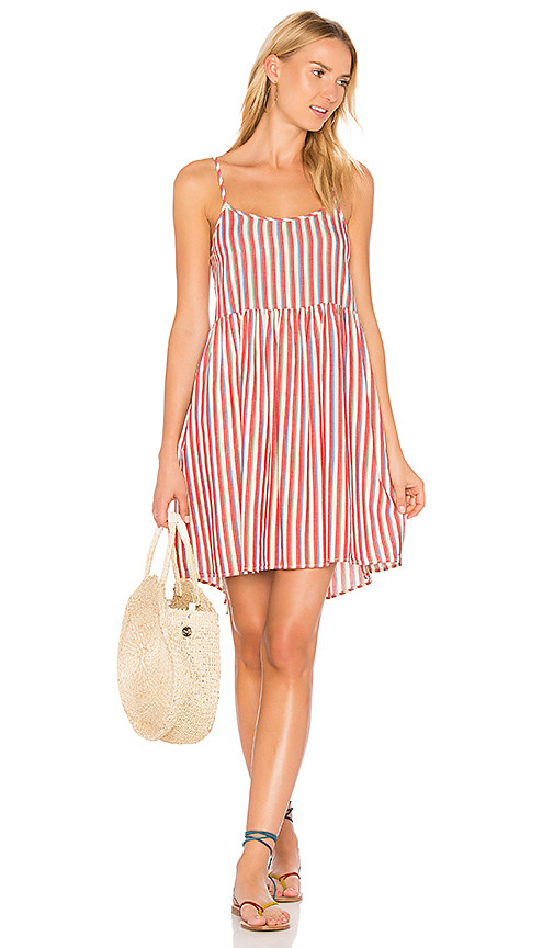 The Great The Terrace Dress in Red. - size 0 / XS (also in 1 / S,2 / M,3 / L) | Revolve Clothing