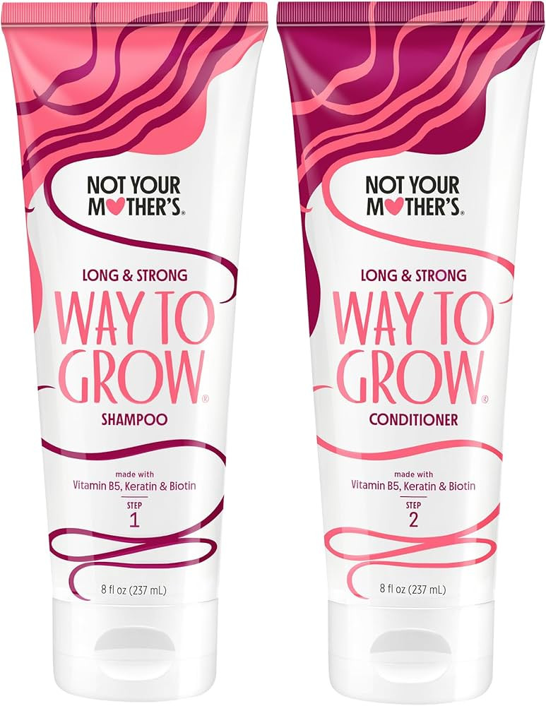 Not Your Mother's Way to Grow Shampoo and Conditioner (2-Pack) - 8 fl oz - Ideal for All Hair Typ... | Amazon (US)