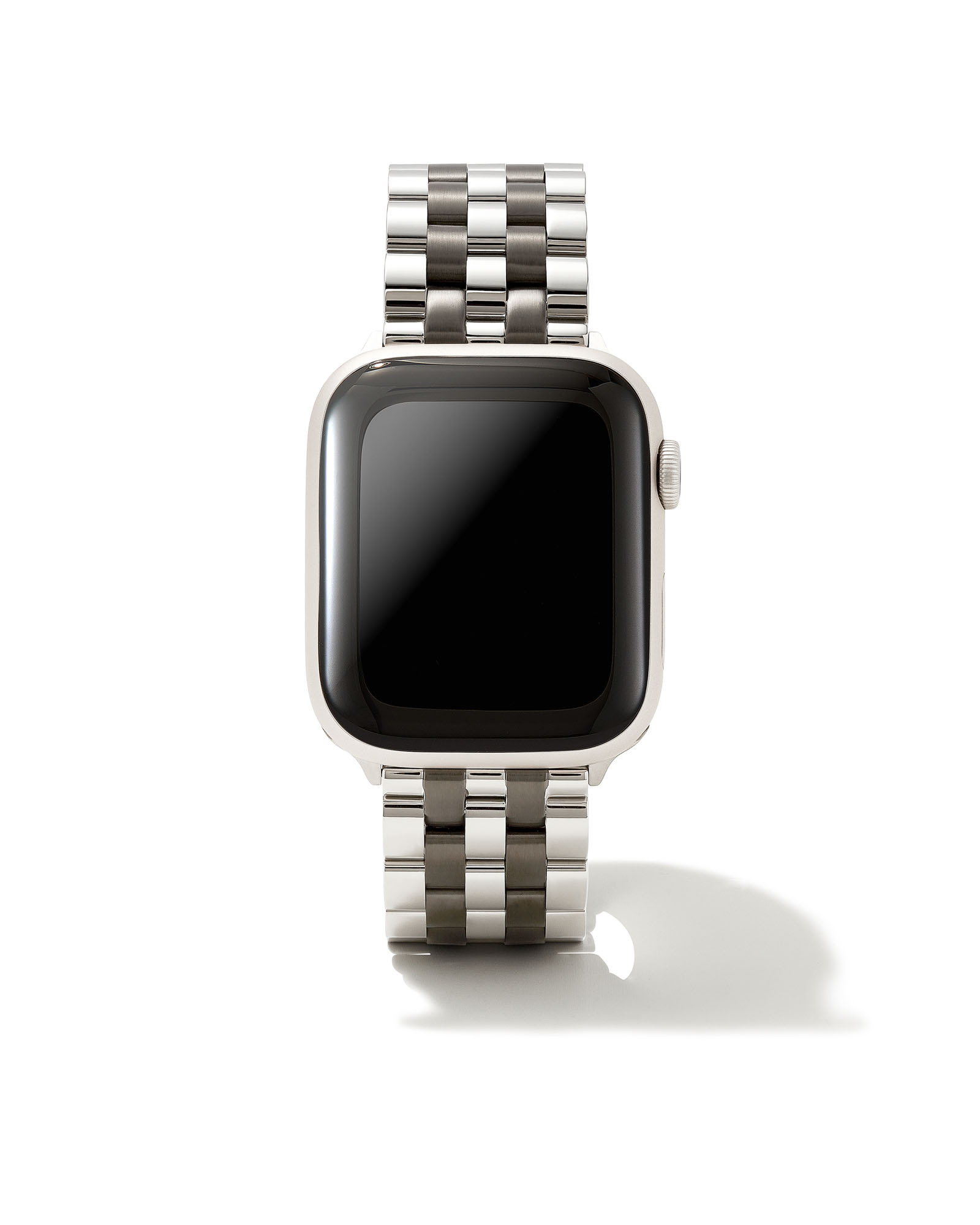 Beck 5 Link Watch Band in Two Tone Gunmetal Stainless Steel | Kendra Scott