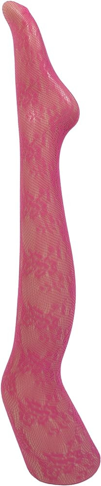 Guling one pair sexy black or hot pink stockings pantyhose fishnet tights lace leggings for women... | Amazon (US)