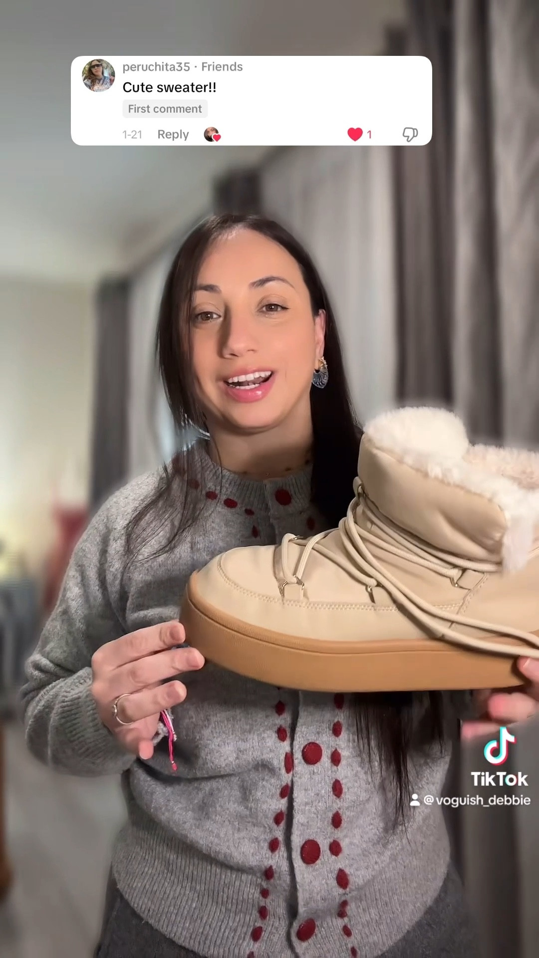 Cute 🥰 Cardigan & Boots are On Sale! 