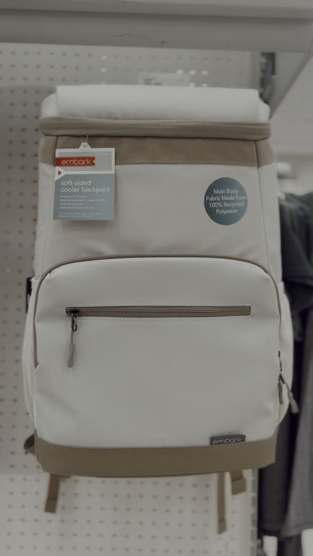 The chicest backpack cooler! Found this neutral backpack cooler at @target! 
#neutrals #ivorybackpack #backpackcooler #lunchbag #targetfinds #summermusthave

#LTKunder50 #LTKSeasonal #LTKtravel
