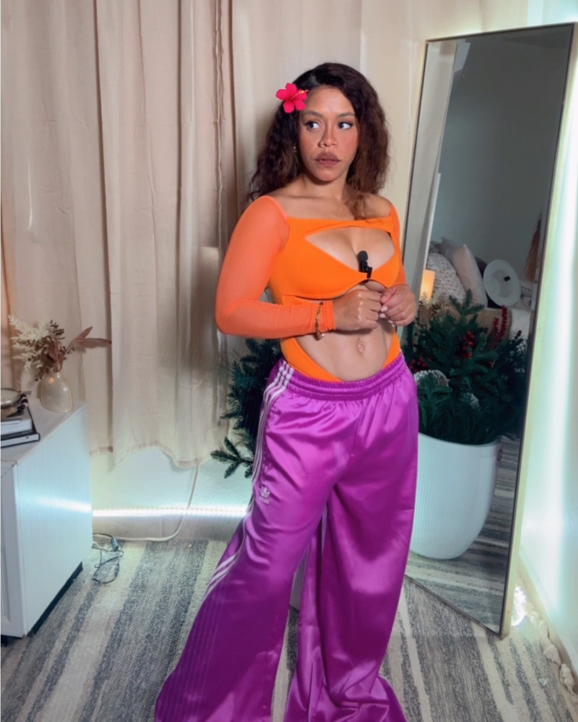 Traje de baño de SHEIN convertido en un top, top! Ideal! 

#LTKPetite #LTKBeauty #LTKgrwm