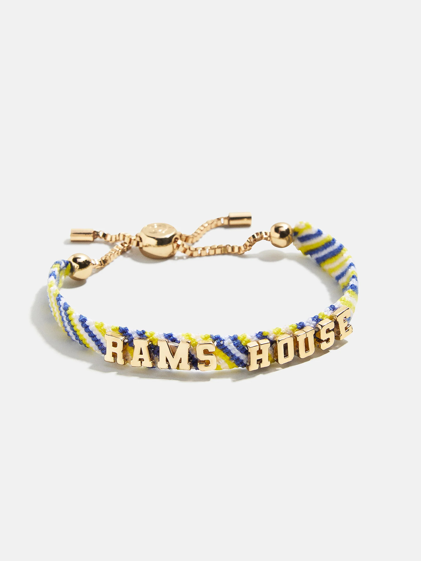 Los Angeles Rams NFL Woven Friendship Bracelet - Los Angeles Rams | BaubleBar (US)
