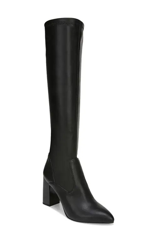 Franco Sarto Katherine Knee High Boot in Black at Nordstrom, Size 7.5 Regular Calf | Nordstrom