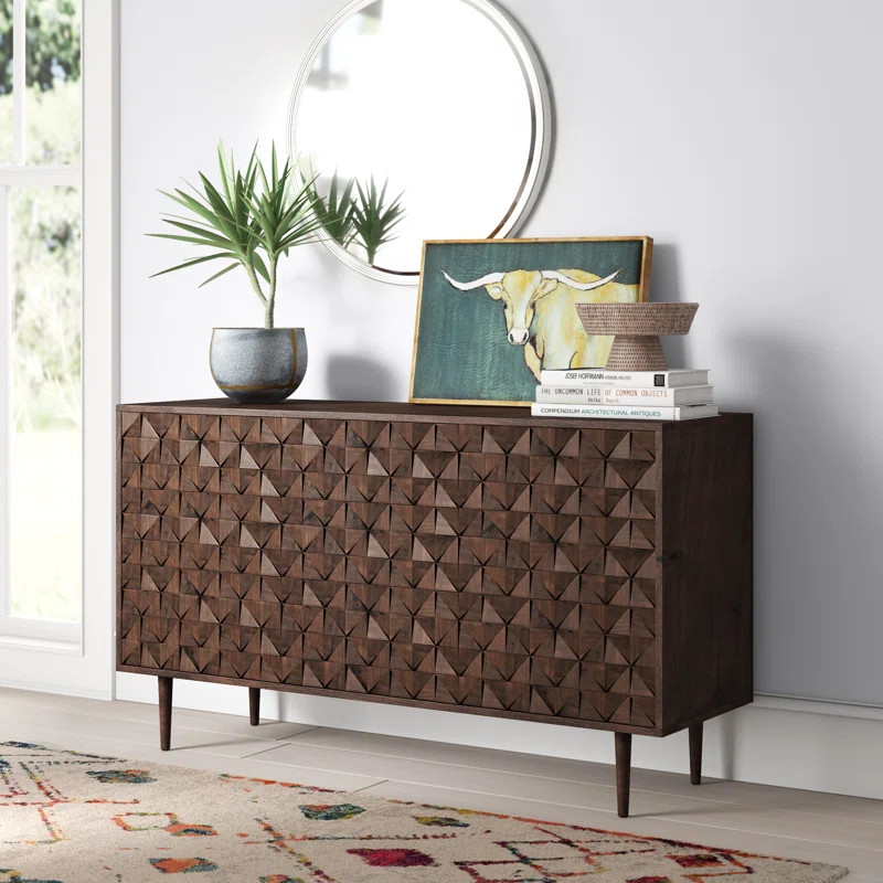 Giovanna 58'' Wide Sheesham Solid Wood Sideboard | Wayfair North America