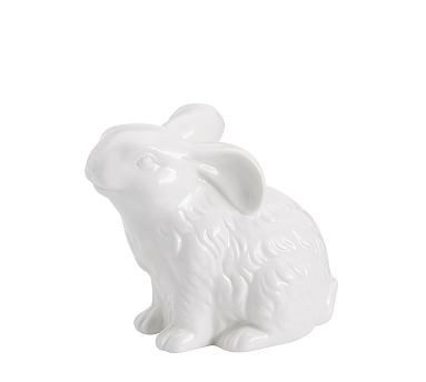 Garden Bunny, Small, White | Pottery Barn (US)