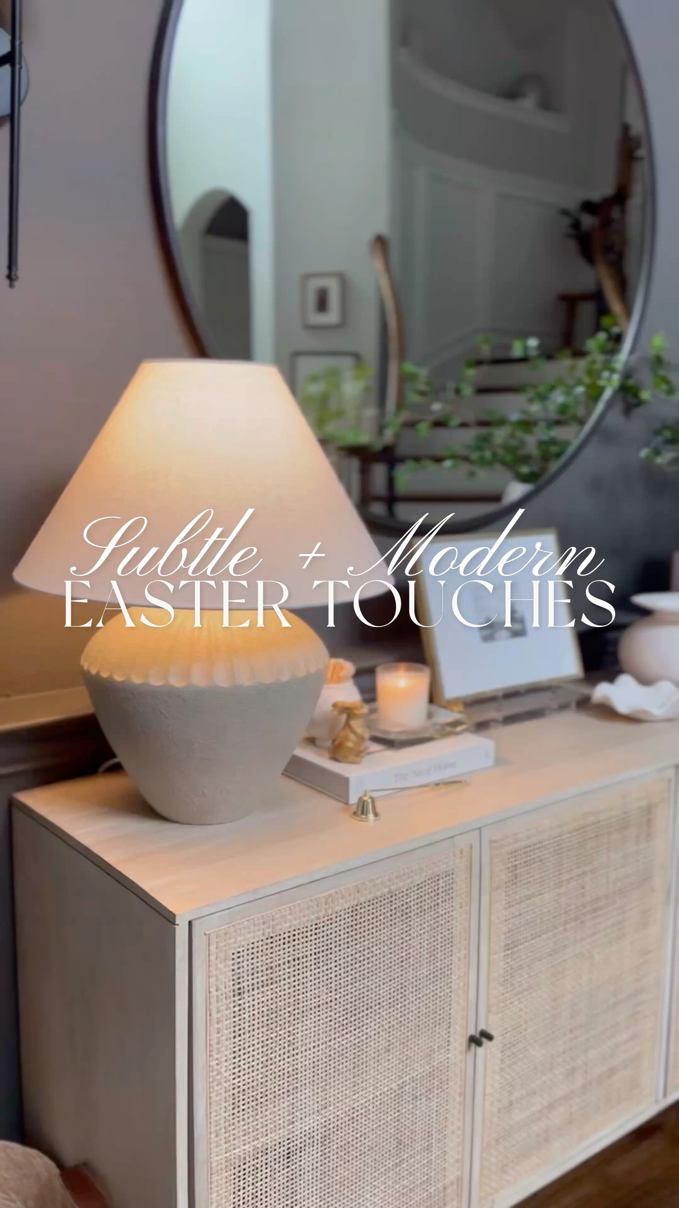 Subtle and Modern Easter Touches 

 #LTKWatchNow #LTKSeasonal #LTKHome