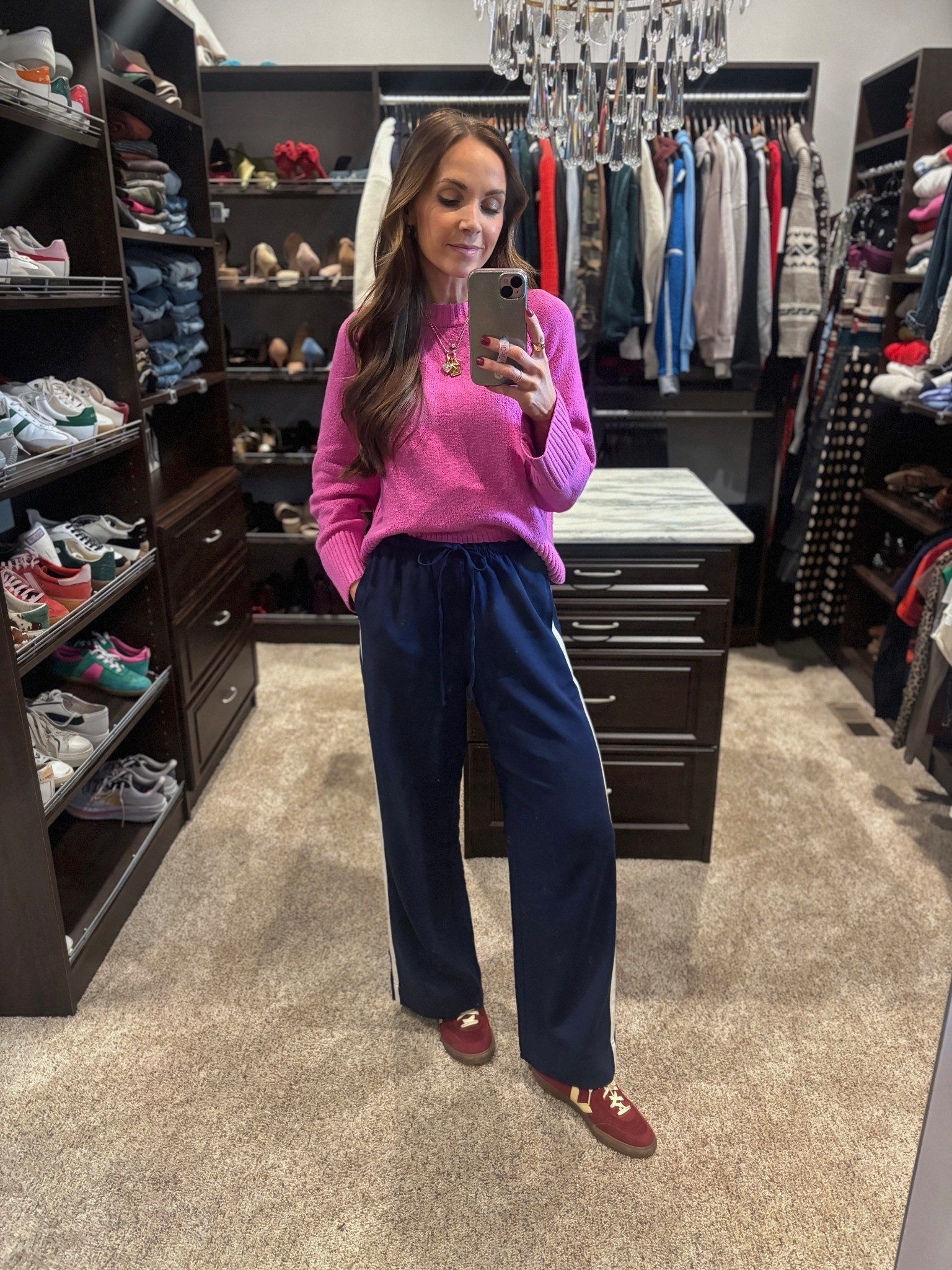 Friday outfit of the day - wearing size S in pants and sweater!