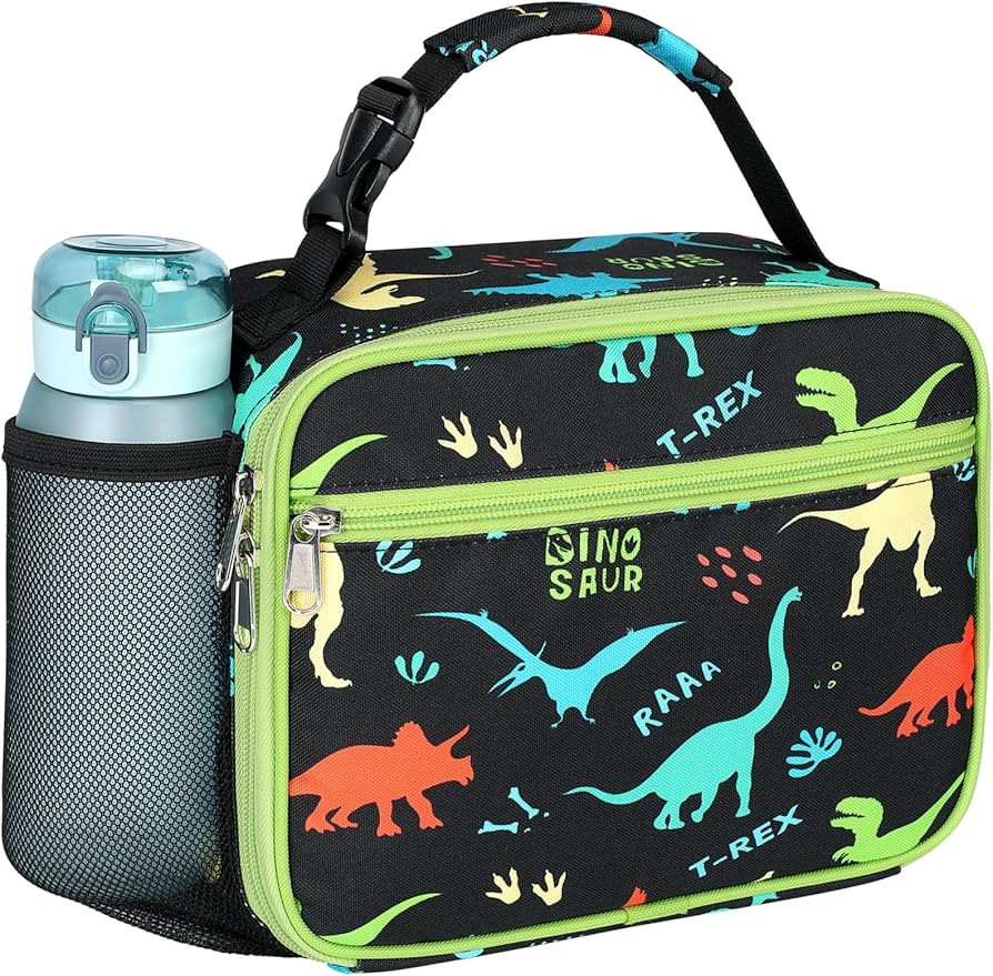 Bagseri Kids Lunch Bag Boys - Kids Lunch Box for Boys Reusable Leak-Proof and Insulated Lunch Bag... | Amazon (US)