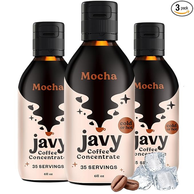Javy Coffee Concentrate - Cold Brew Coffee, Perfect for Instant Iced Coffee, Cold Brewed Coffee a... | Amazon (US)