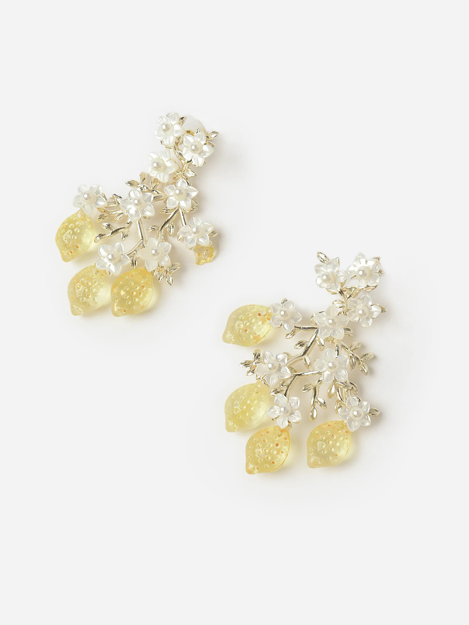 NICOLA BATHIE
                      
                     Women's Amalfi Lemon Vine Earrings | Saint Bernard