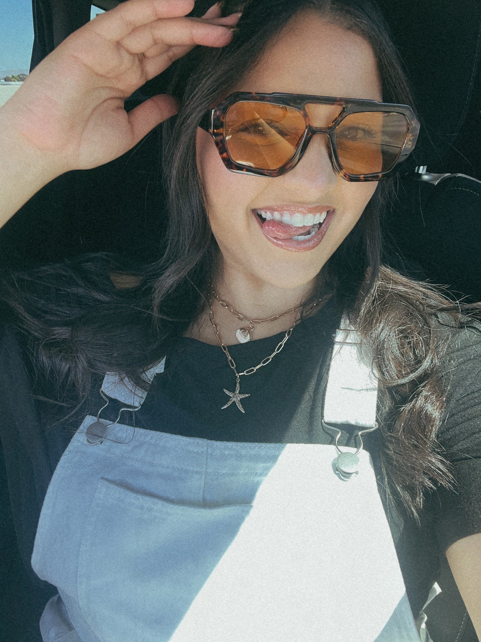 Retro sunglasses from TikTok Shop. I found similar pairs on Amazon 🕶️🛍️✨

#LTKStyleTip #LTKU #LTKBeauty