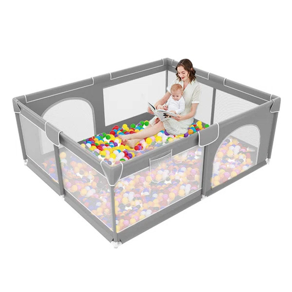 Baby Playpen Kids Activity Center Safety Gate | Wayfair North America