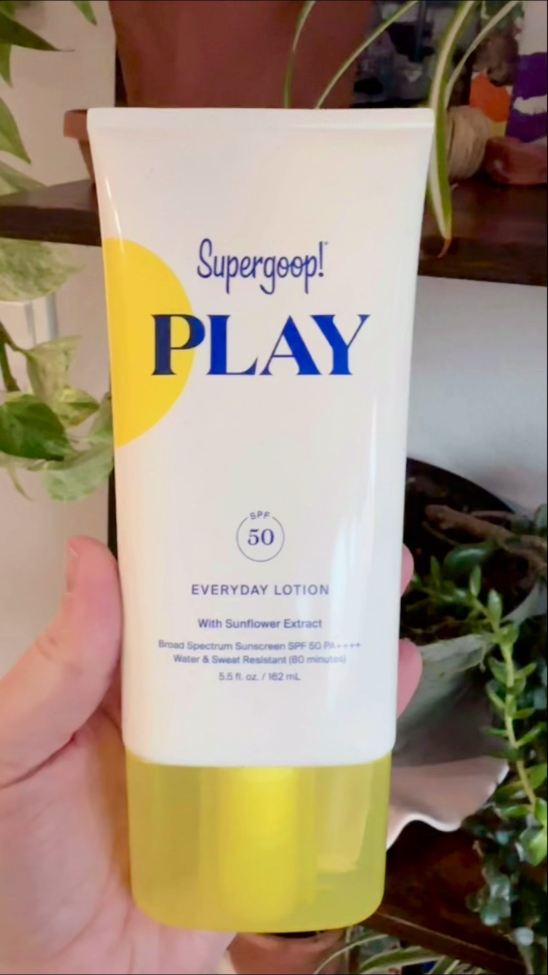This Supergoop PLAY SPF 50 Everyday Lotion with Sunflower Extract is the perfect daily sunscreen! 🌞
Lightweight, hydrating, broad spectrum SPF 50 protection — and it’s water + sweat resistant up to 80 minutes. The perfect everyday face + body SPF for park days, school drop-off, travel, sports, outdoor activities, vacations, and mom life on the go.
5.5 fl oz / 162 mL — lasts SO long + layers beautifully under makeup.
#LTKBeauty #LTKFinds #Supergoop #EverydaySPF #DailySunscreen #SunProtection #MomApproved #CleanBeauty #SummerSkin #SPFObsessed #SkinCareRoutine #NonToxicBeauty #TrendingBeauty #BeautyFavorites #MomLifeBeauty #SPFMustHave

#LTKGiftGuide #LTKBeauty #LTKTravel
