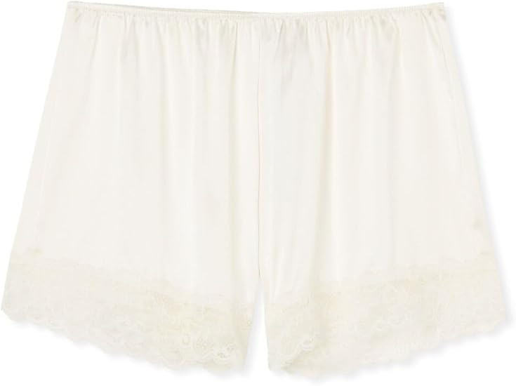 Woman's Lace Trim Silk Shorts | Amazon (US)