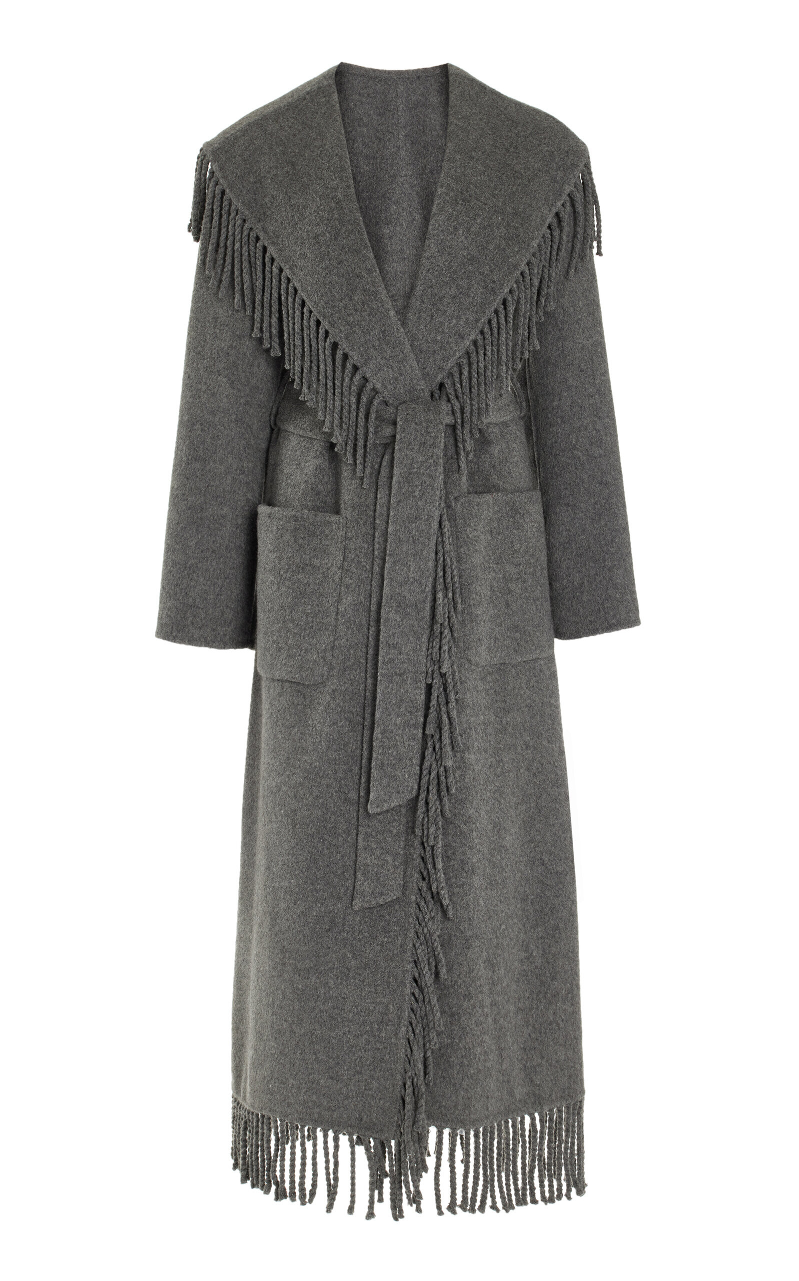 Carrie Fringed Robe Coat | Moda Operandi (Global)