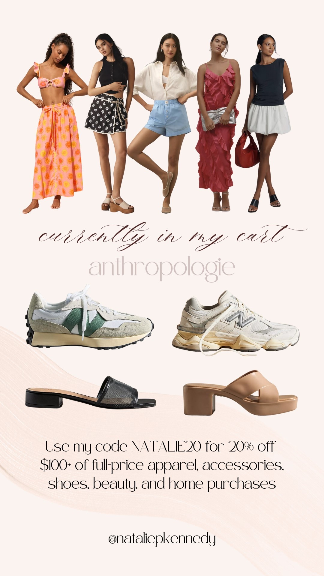 Currently in my cart at anthro 🫶🏼 use my code NATALIE20 

#LTKStyleTip #LTKBeauty #LTKSpringSale