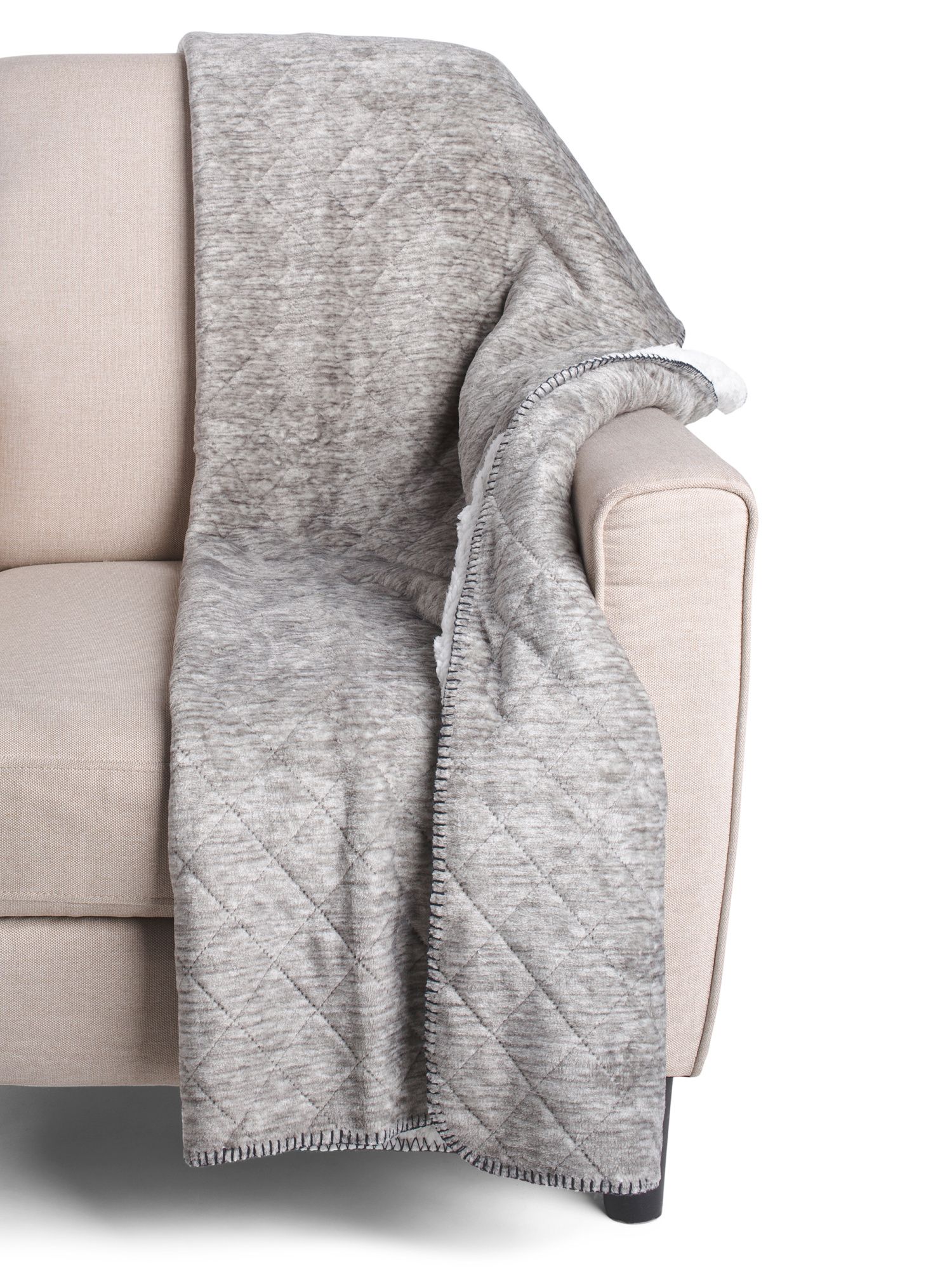 Parker Bonded Sherpa Throw | TJ Maxx