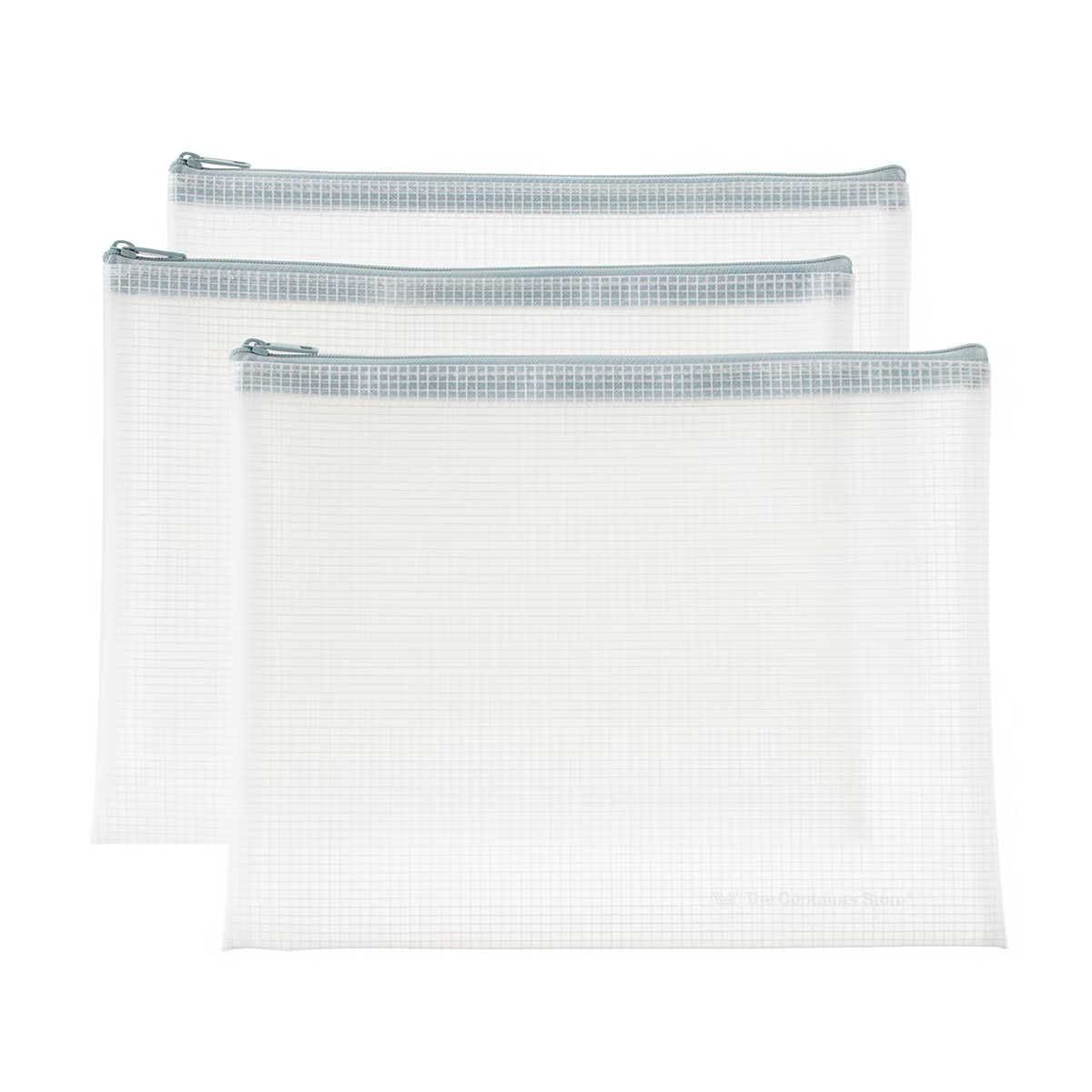 The Container Store Letter-Size Pouch Set Pkg/3 | The Container Store