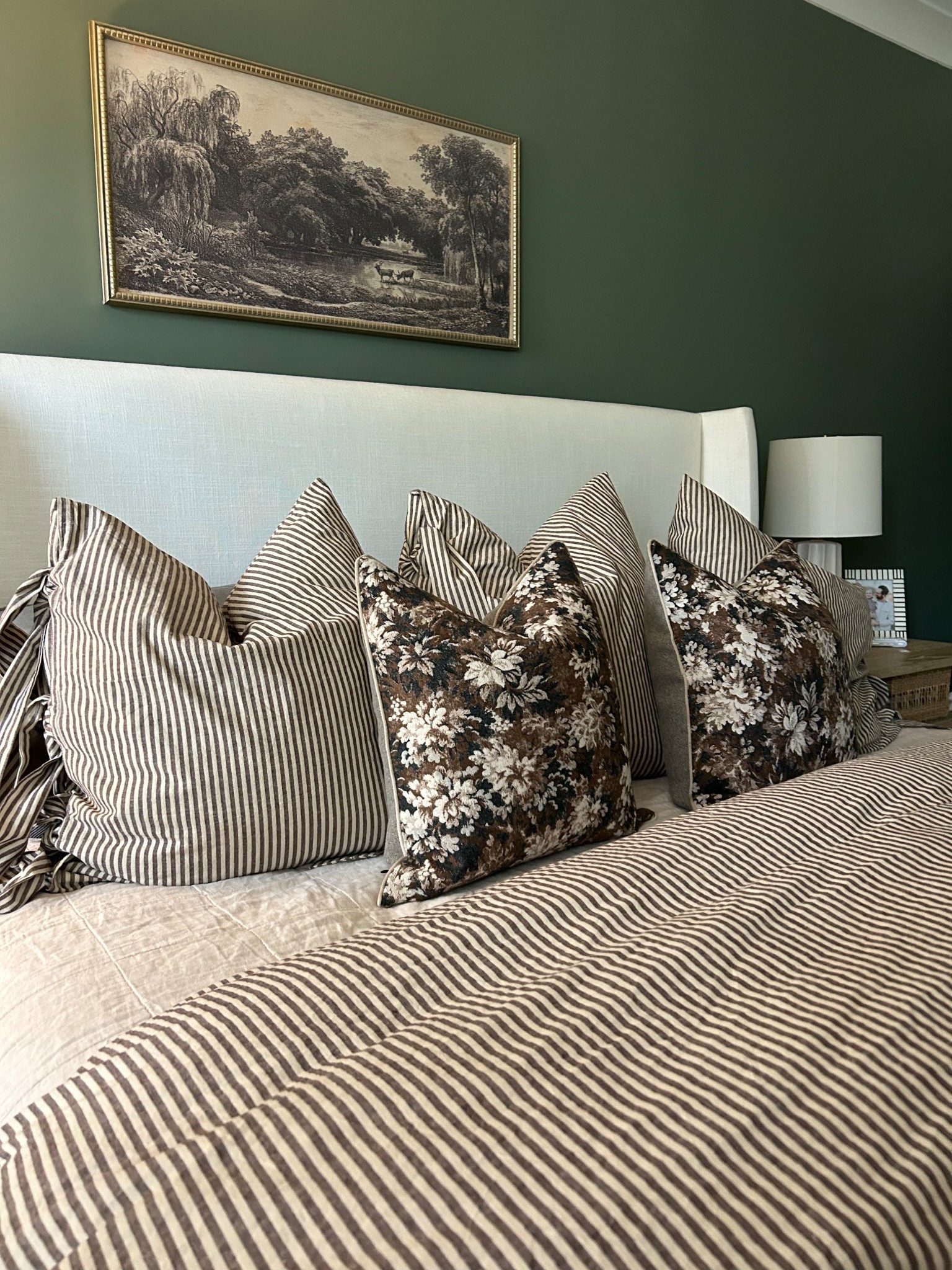 Striped bedding 

#LTKHome