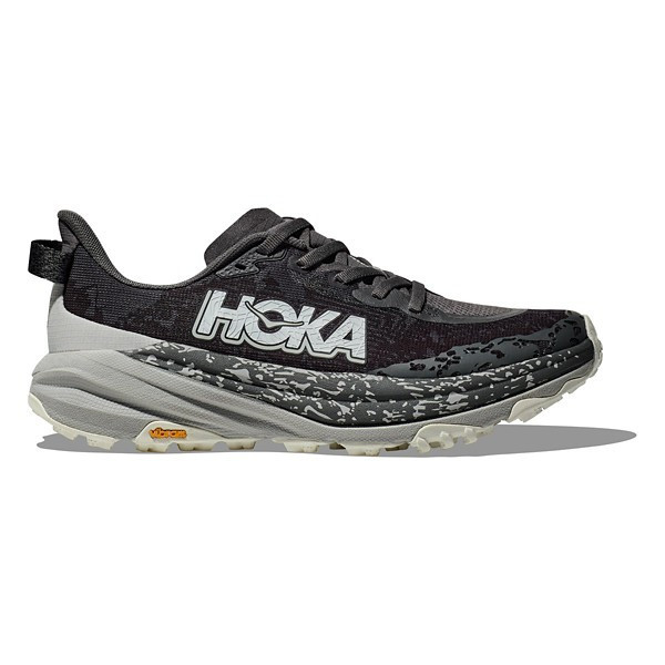 Women's HOKA Speedgoat 6 Trail Running Shoes 7.5 Regular Satellite Grey/Stardust | Scheels