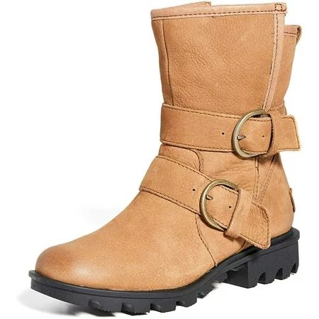 Sorel PHOENIX MOTO COZY Boots Camel Brown | Walmart (US)