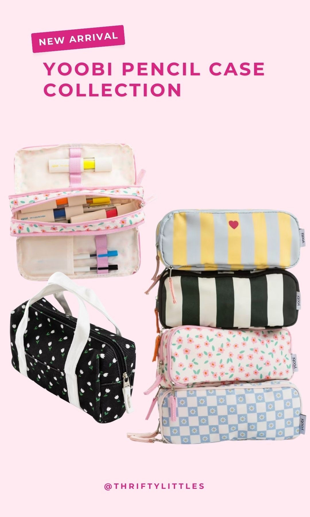 A new collection by Yoobi, to help keep all the small supplies organized.

#LTKKids