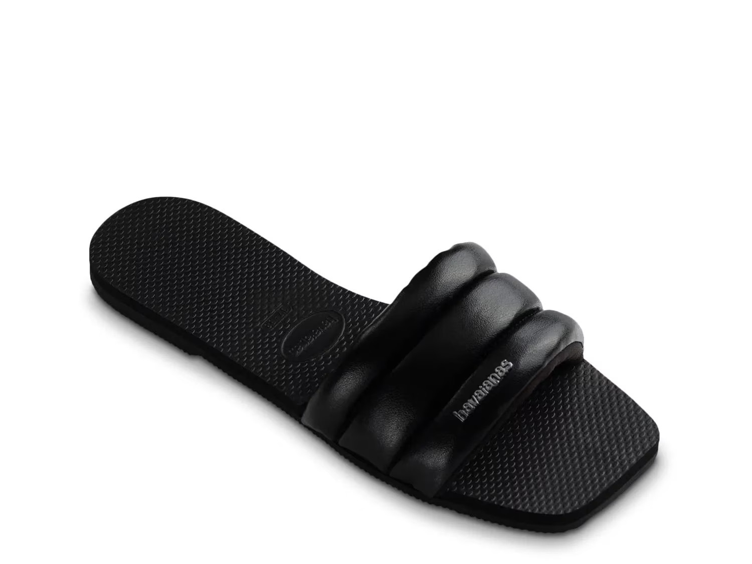 Havaianas You Milan Slide Sandal | Women's | Black | Size Womens 9/10 | Sandals | DSW