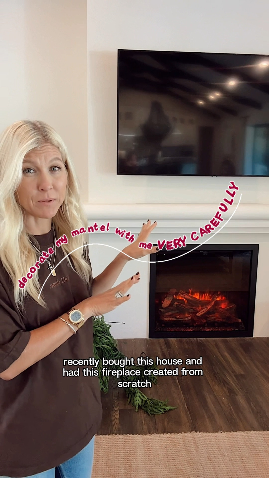 If you’re looking for a way to decorate your fireplace mantel that requires no adhesive or drilling, this is for you. Christmas mantel garland hanging hack candle pillars Christmas stockings cedar garland 

#LTKSeasonal #LTKHoliday #LTKHome