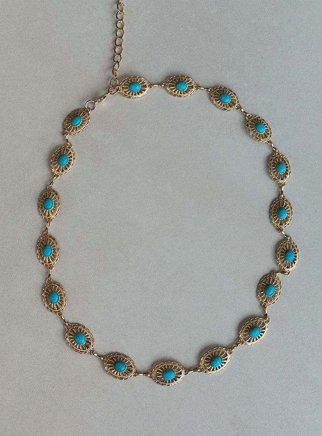 Rameka Chain Belt Gold | Princess Polly US