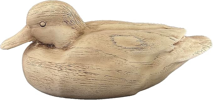 Hymmah Duck Home Decor Statue Rustic Home Decorations for Living Room, Boho Sculpture Resin Anima... | Amazon (US)