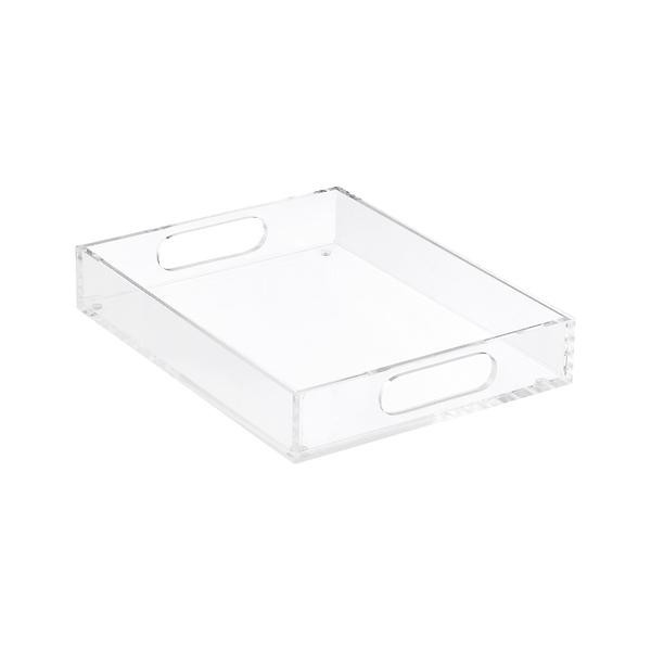 Luxe Small Acrylic Letter Tray | The Container Store