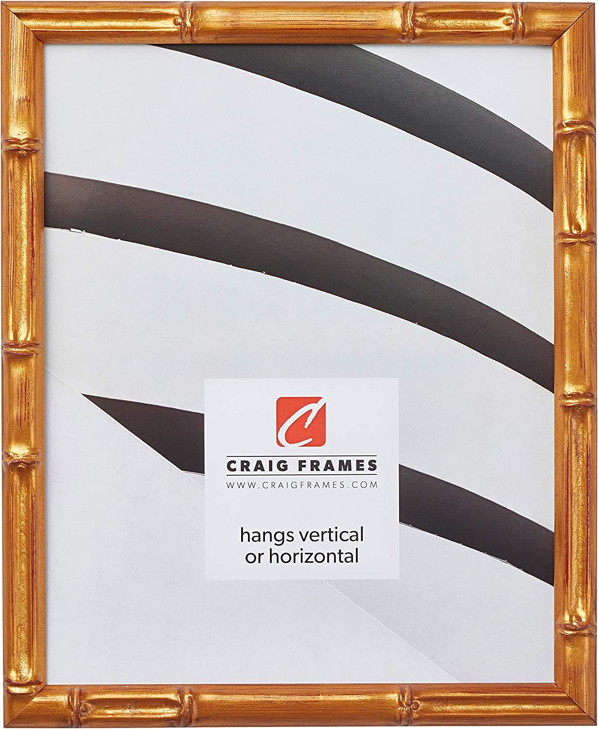 Craig Frames Vintage Gold Bamboo Composite Picture Frame, 16 by 20-Inch | Amazon (US)