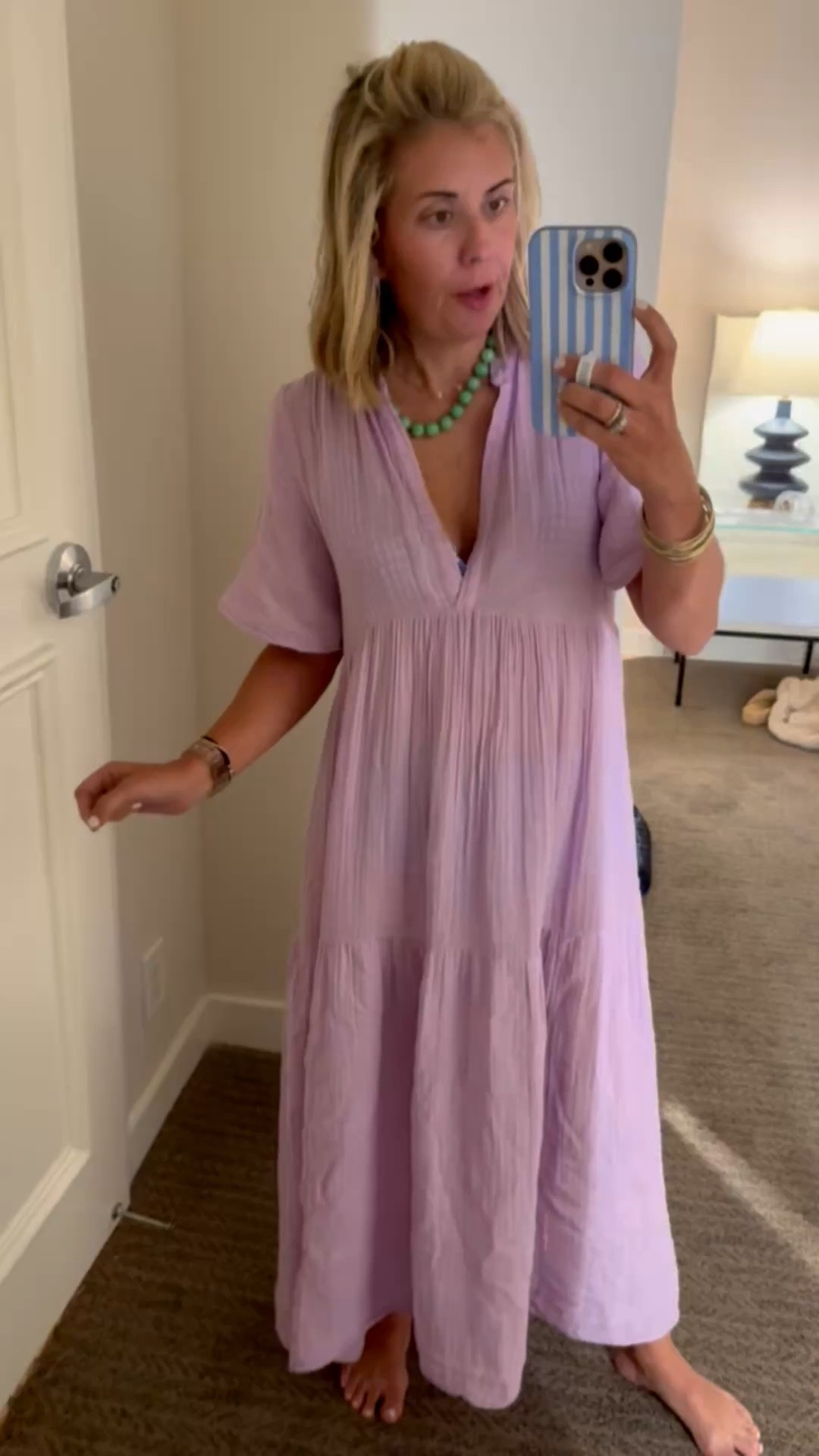 The one and only coverup you will ever need… the Kallie. It comes in maxi, sleeveless and short. I’m wearing xs in coverup and small in suit. 

#LTKSeasonal #LTKTravel #LTKgrwm