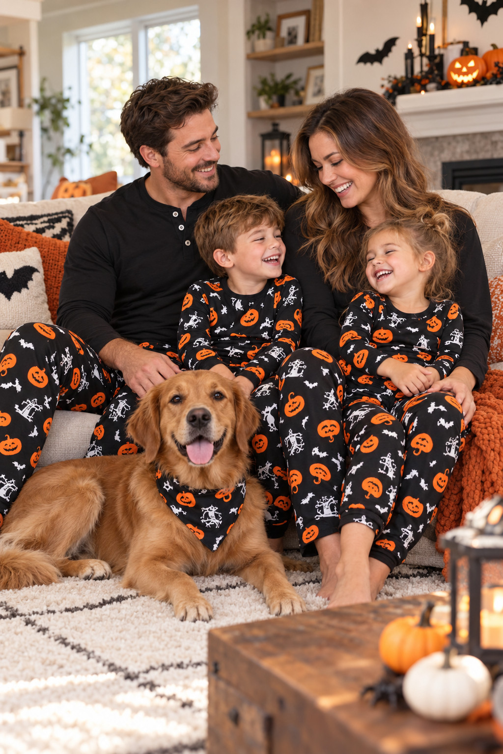 Matching Halloween PJs might be my favorite Amazon find for spooky season 🎃🖤 These family sets are cute, comfy, and perfect for movie nights, pumpkin carving, cozy weekends, and Halloween morning photos. I love the mix of fun prints without feeling like a full costume. #AmazonFinds #HalloweenPajamas #FamilyPajamas #MatchingFamilyPajamas #HalloweenPJs #FamilyHalloween #SpookySeason #AmazonHalloween #CozyHalloween #HalloweenFamilyPhotos 

 #LTKSeasonal #LTKU #LTKSaleAlert