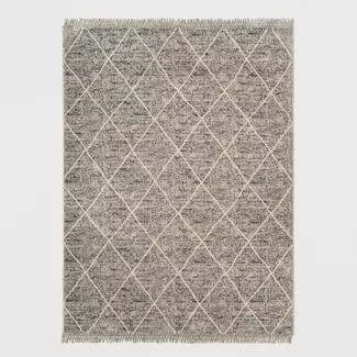 Desert Hatch Outdoor Rug Gray - Opalhouse™ | Target