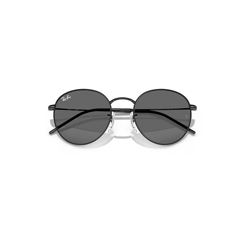 Ray-Ban Round Reverse Sunglasses Black Frame Grey Lenses 53-21 | Ray-Ban (US)