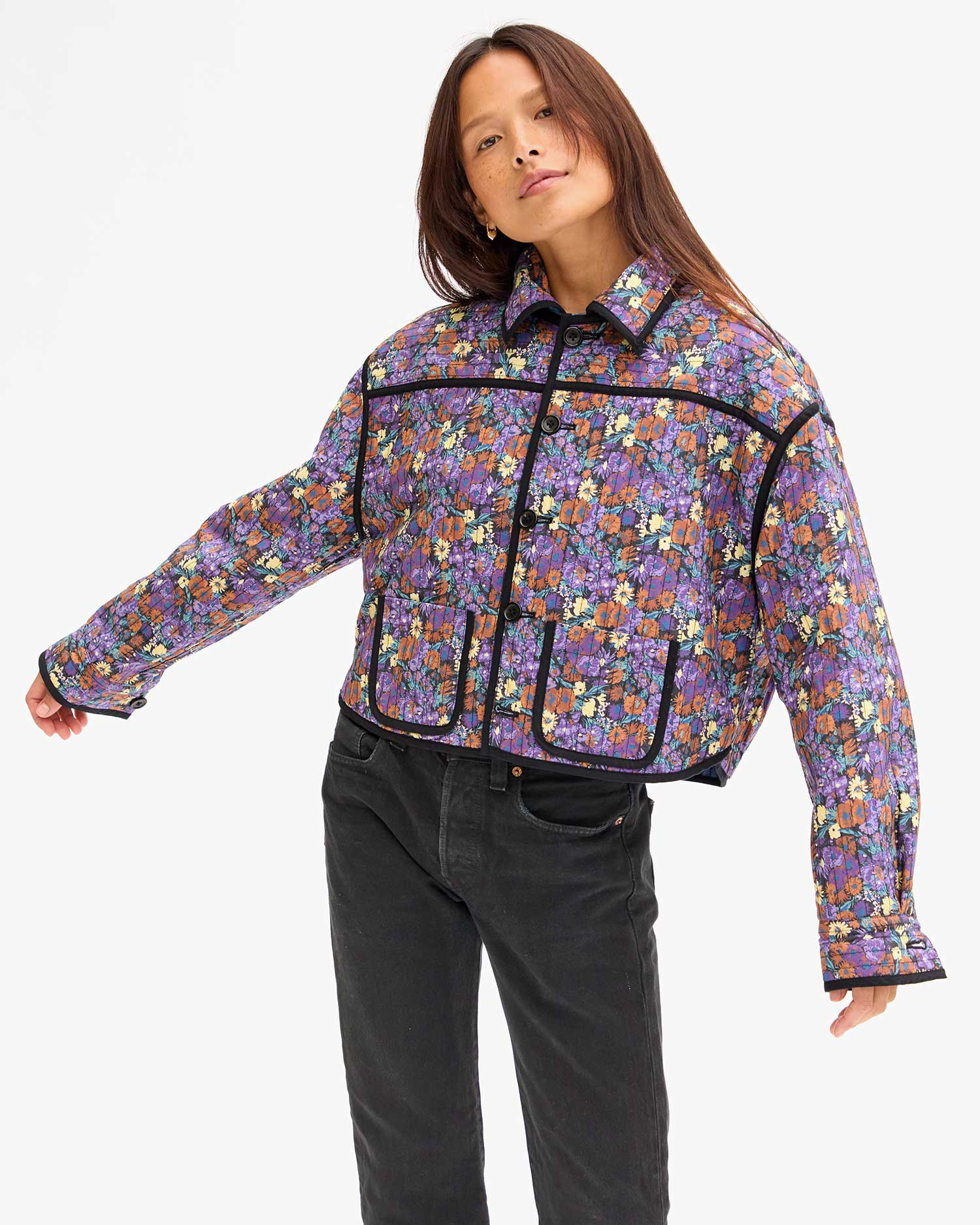 Emmanuelle Reversible Chore Coat | Clare V.
