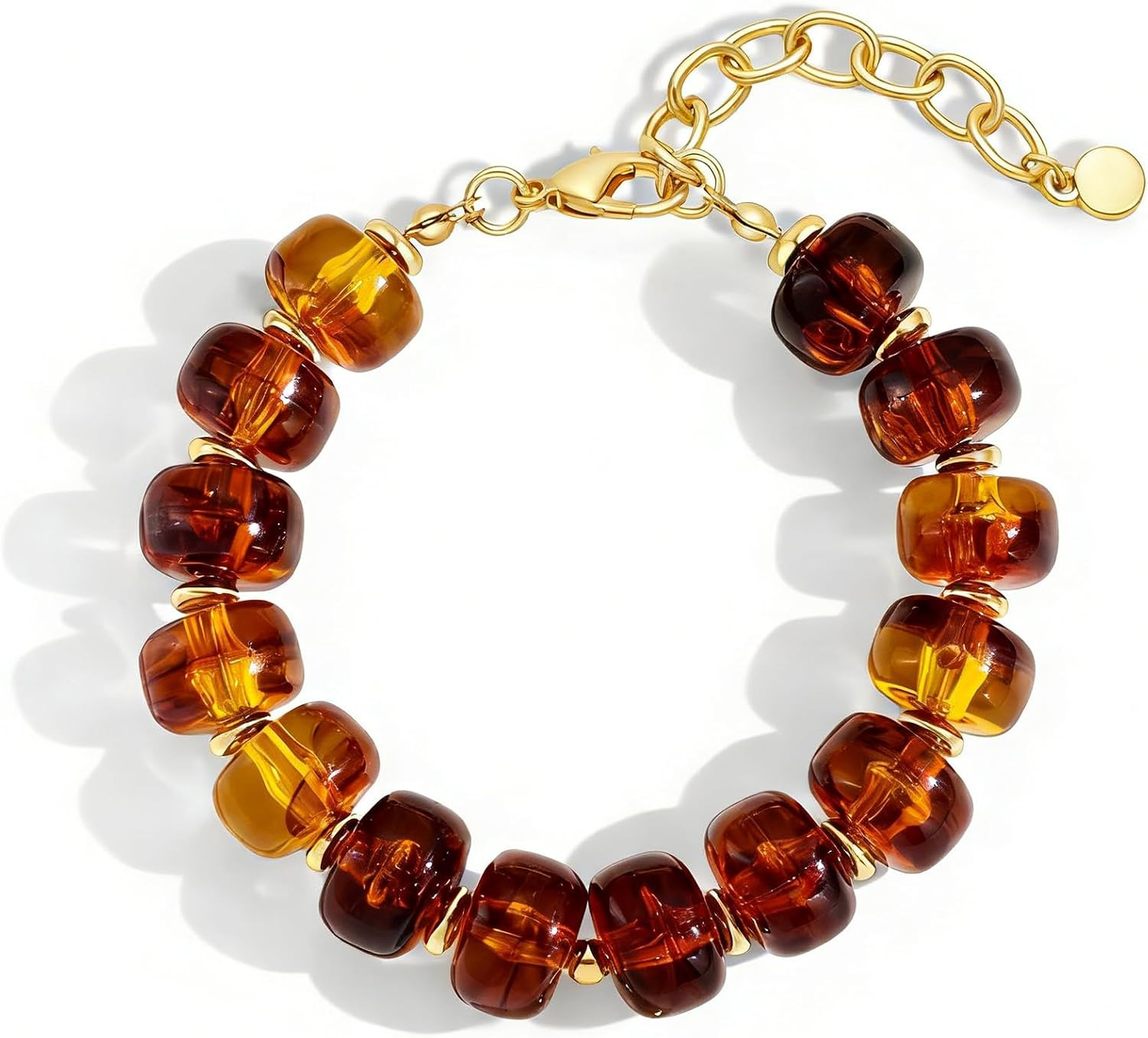 Colorful Chunky Beaded Bracelets for Women | Amazon (US)