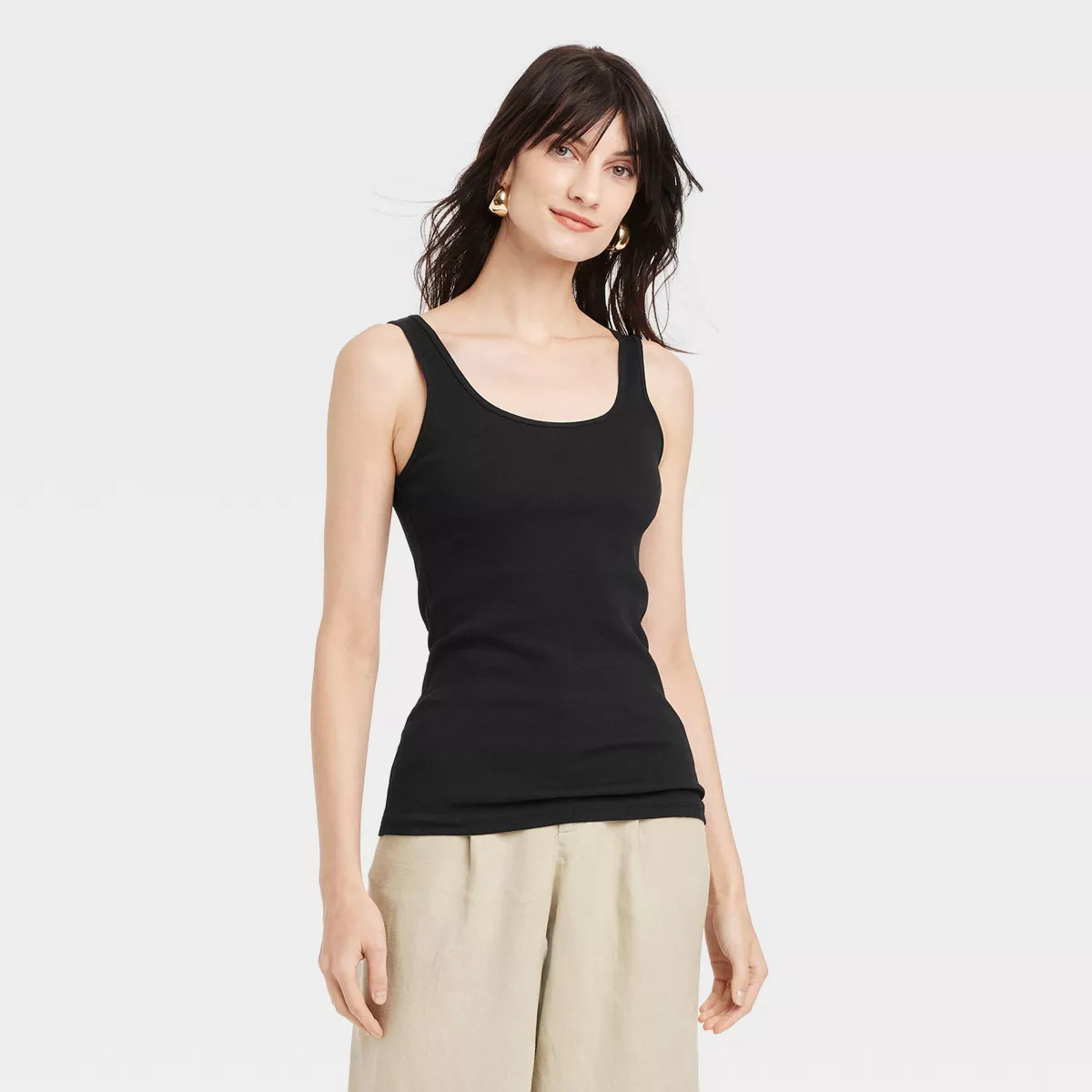 Women's Slim Fit Layered Tank Top - A New Day™ | Target