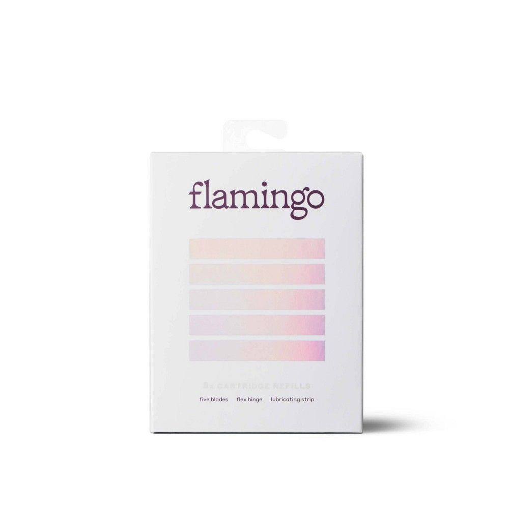 Flamingo Women's Razor Blade Refill - 8ct | Target